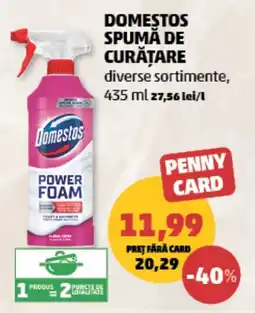 Penny Domestos spumă de curățare Ofertă