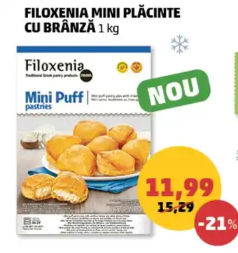 Penny Filoxenia mini plăcinte cu brânză Ofertă
