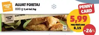 Penny Aluat foietaj Ofertă