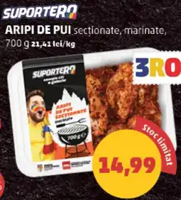 Penny Aripi de pui secționate, marinate Ofertă