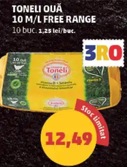 Penny Toneli ouă 10 M/L free range Ofertă