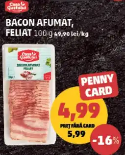 Penny Bacon afumat, feliat Ofertă