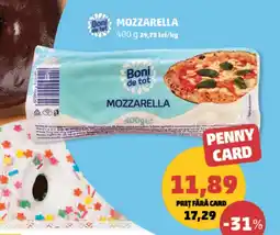 Penny Mozzarella Ofertă