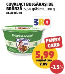 Penny Covalact bulgăraşi de brânză Ofertă
