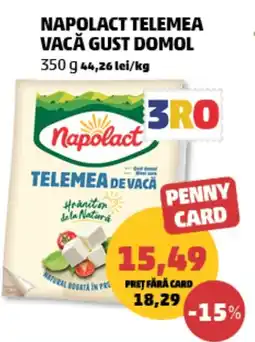 Penny Napolact telemea vacă gust domol Ofertă
