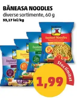Penny Băneasa noodles Ofertă
