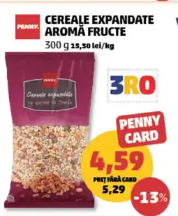 Penny Cereale expandate aroma fructe Ofertă