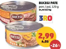 Penny Bucegi pate porc/pui Ofertă