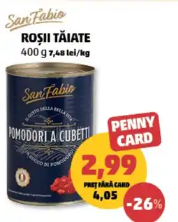 Penny San Fabio Roşii tăiate Ofertă