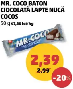 Penny Mr. coco baton ciocolată lapte nucă cocos Ofertă