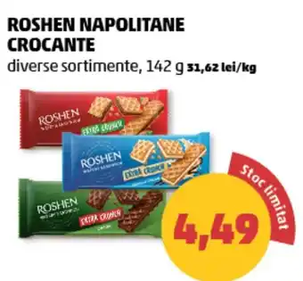 Penny Roshen napolitane crocante Ofertă
