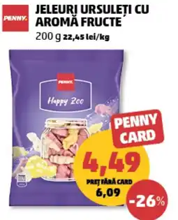 Penny Jeleuri ursuleți cu aroma fructe Ofertă