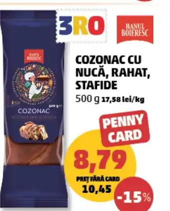 Penny Cozonac cu nucă, rahat, stafide Ofertă