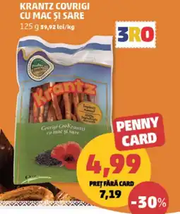 Penny Krantz covrigi cu mac și sare Ofertă