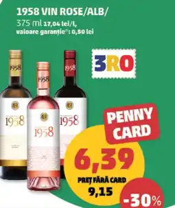 Penny 1958 Vin rose/alb Ofertă