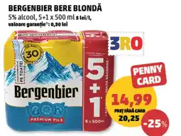 Penny Bergenbier bere blondă Ofertă
