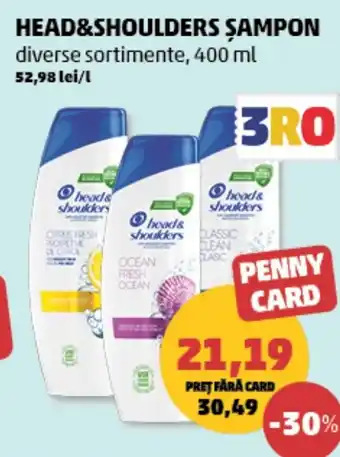 Penny Head&shoulders sampon Ofertă