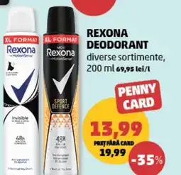 Penny Rexona deodorant Ofertă