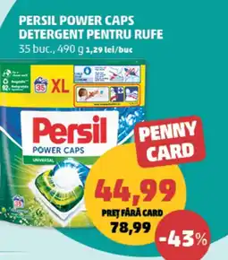 Penny Persil power caps detergent pentru rufe Ofertă