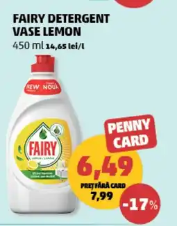 Penny Fairy detergent vase lemon Ofertă