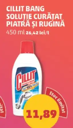 Penny Cillit bang soluție curățat piatră şi rugină Ofertă