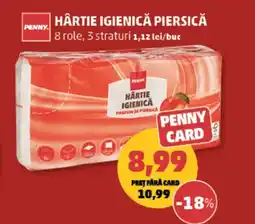 Penny Hârtie igienică piersică Ofertă