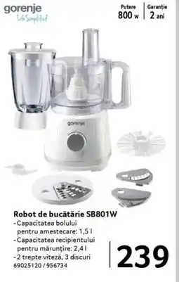 Selgros Robot de bucătărie SB801W Ofertă
