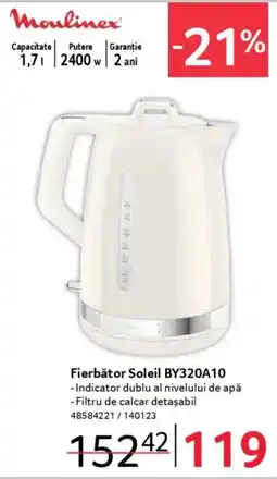 Selgros Fierbător Soleil BY320A10 Ofertă
