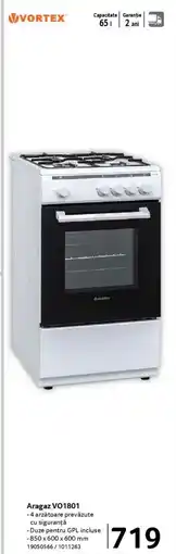 Selgros Aragaz VO1801 Ofertă