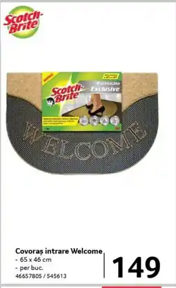 Selgros Scotch- Brite Covoras intrare Welcome Ofertă
