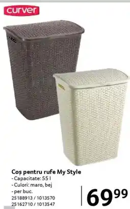 Selgros Coş pentru rufe My Style Ofertă