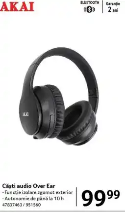 Selgros AKAI Căşti audio Over Ear Ofertă
