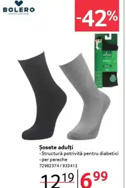 Selgros Şosete adulți Ofertă
