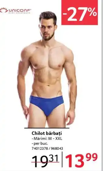 Selgros Chilot bărbați Ofertă