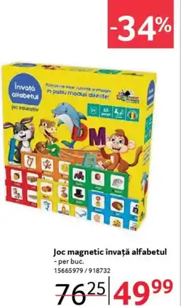 Selgros Joc magnetic învață alfabetul Ofertă