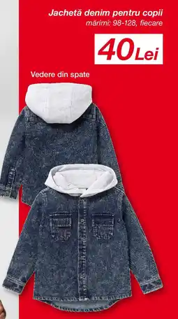 Kik Jachetǎ denim pentru copii Ofertă