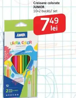 Supeco Creioane colorate JUNIOR Ofertă