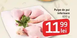Supeco Pulpe de pui inferioare Ofertă