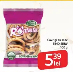 Supeco Covrigi cu mac TIMO SERV Ofertă