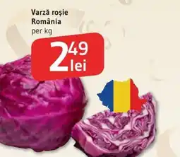 Supeco Varză roșie România Ofertă