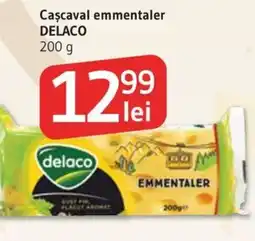 Supeco Cascaval emmentaler DELACO Ofertă