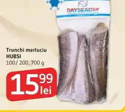 Supeco Trunchi merluciu HUBSI Ofertă