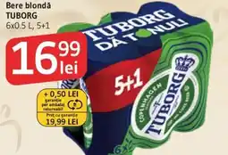 Supeco Bere blondǎ TUBORG Ofertă