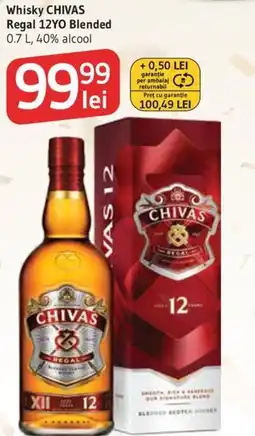 Supeco Whisky CHIVAS Regal 12YO Blended Ofertă