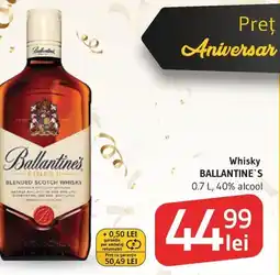 Supeco Whisky BALLANTINE'S Ofertă