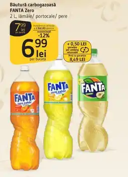 Supeco Băutură carbogazoasă FANTA Zero Ofertă