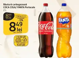 Supeco Băutură carbogazoasă COCA COLA/ FANTA Portocale Ofertă