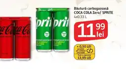 Supeco Băutură carbogazoasă COCA COLA Zero/ SPRITE Ofertă