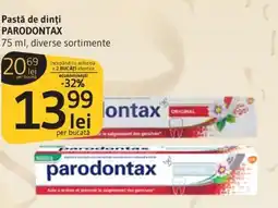 Supeco Pastă de dinți PARODONTAX Ofertă