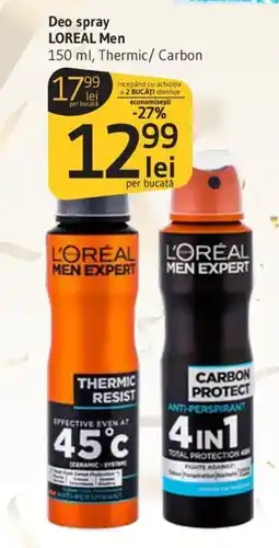 Supeco Deo spray LOREAL Men Ofertă